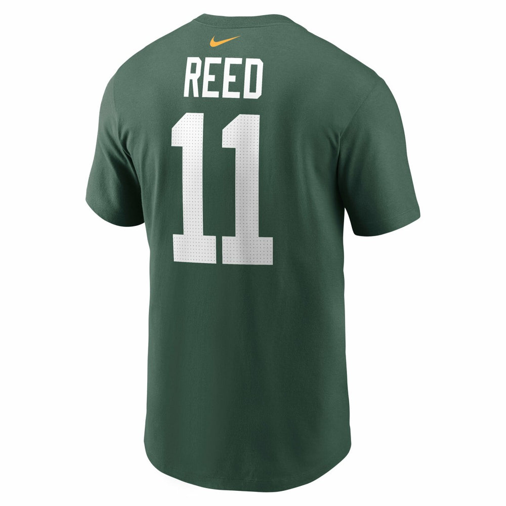 Jayden Reed Green Bay Packers Name & Number T-Shirt Green - Nike