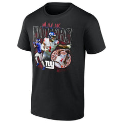 Malik Nabers New York Giants Notorious Player Graphic T-Shirt Black - Fanatics