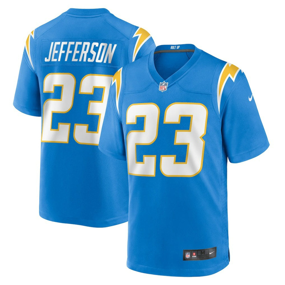 Tony Jefferson Los Angeles Chargers Team Game Jersey Powder Blue - Nike