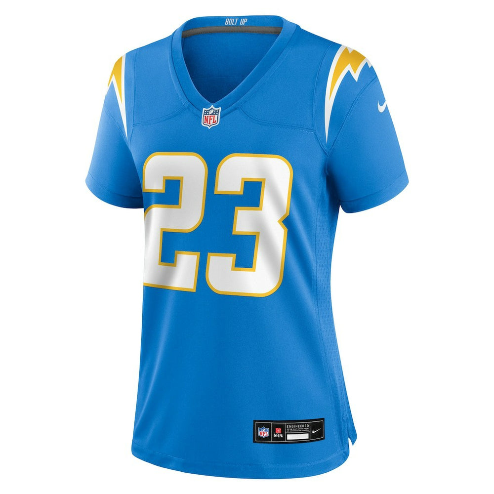 Tony Jefferson Los Angeles Chargers Women's Team Game Jersey Powder Blue - Nike