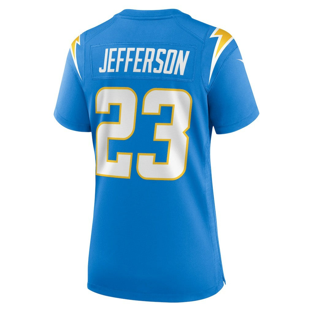 Tony Jefferson Los Angeles Chargers Women's Team Game Jersey Powder Blue - Nike