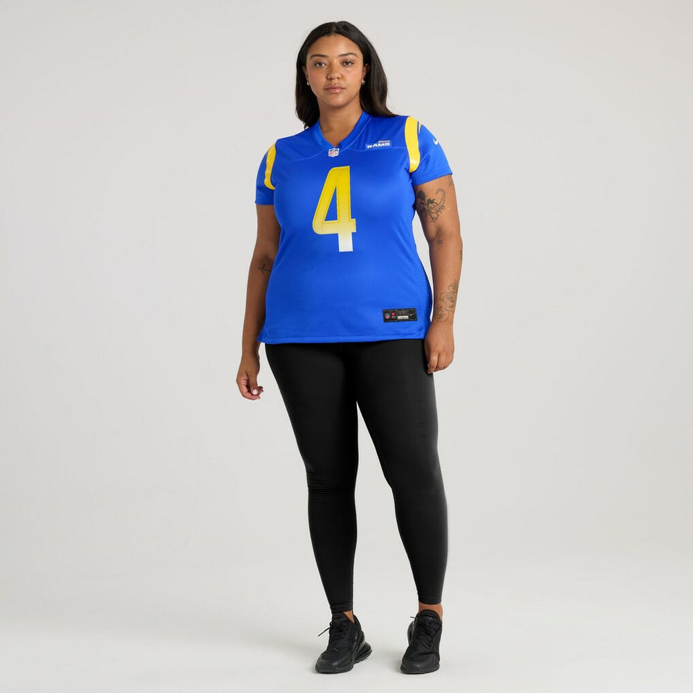 Ahkello Witherspoon Los Angeles Rams Women's Team Game Jersey Royal - Nike