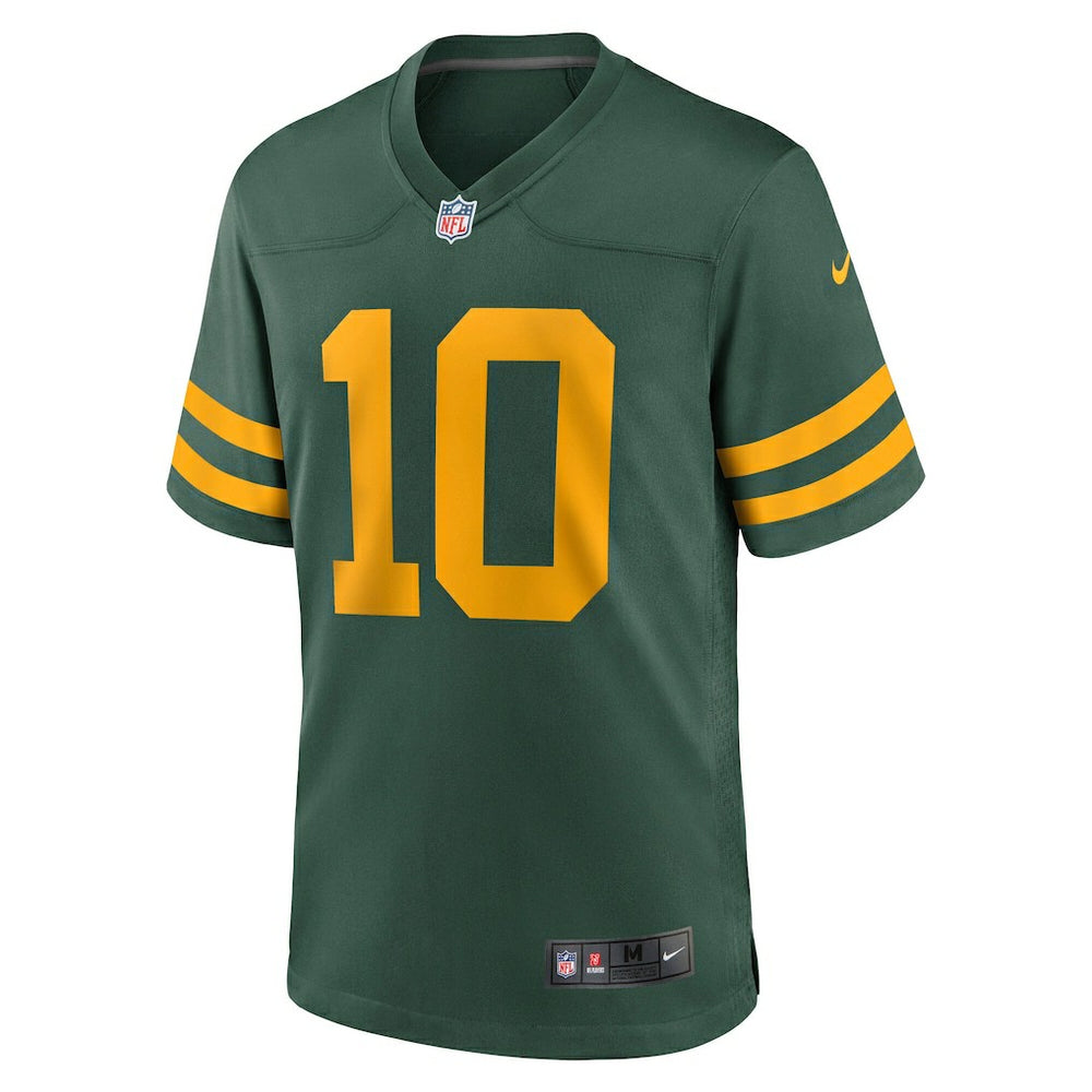 Jordan Love Green Bay Packers Alternate Game Jersey Green - Nike
