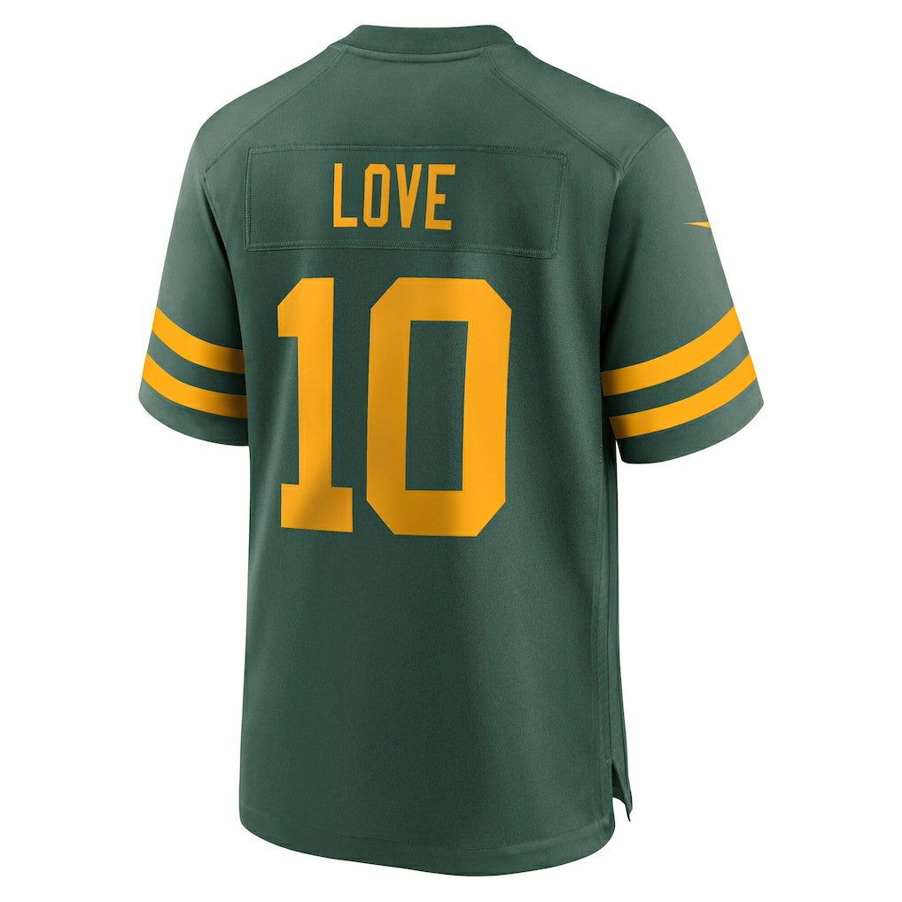 Jordan Love Green Bay Packers Alternate Game Jersey Green - Nike