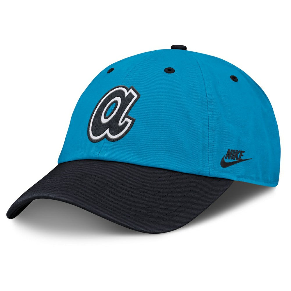 Atlanta Braves Nike Neon 90s Club Adjustable Hat discount