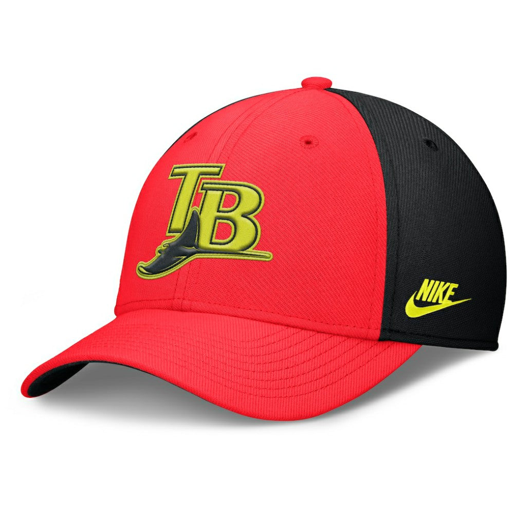 Tampa Bay Rays Nike Neon 90s Rise SwooshFlex Hat Near Me