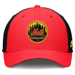 New York Mets Nike Neon 90s Rise SwooshFlex Hat On Sale