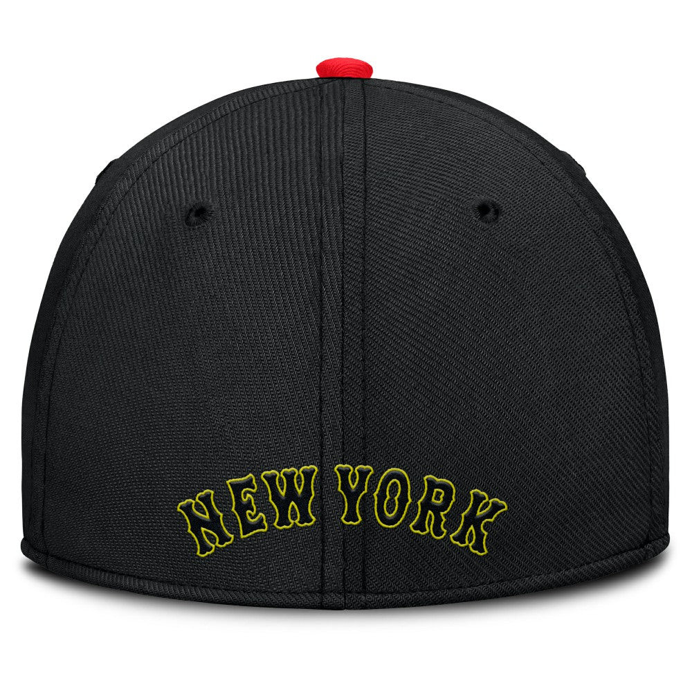 New York Mets Nike Neon 90s Rise SwooshFlex Hat On Sale