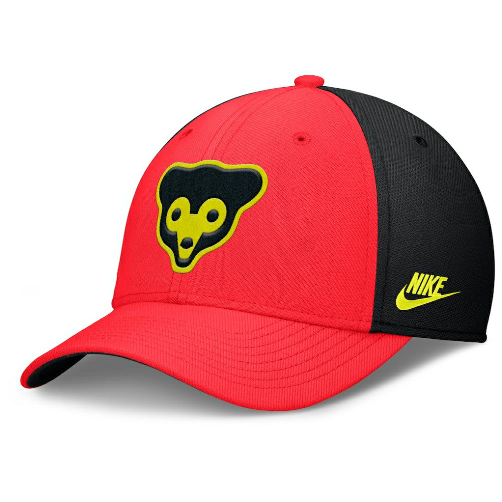 Chicago Cubs Nike Neon 90s Rise SwooshFlex Hat Clearance