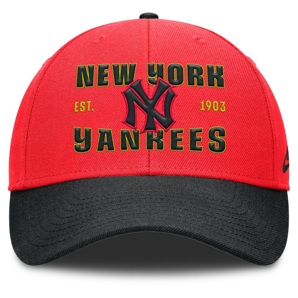 New York Yankees Nike Neon 90s Rise Adjustable Hat discount