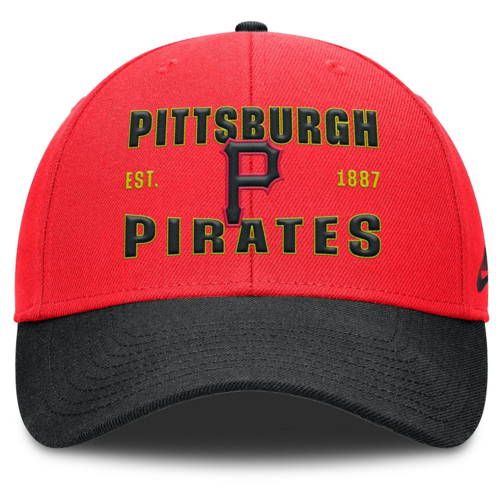 Pittsburgh Pirates Nike Neon 90s Rise Adjustable Hat discount