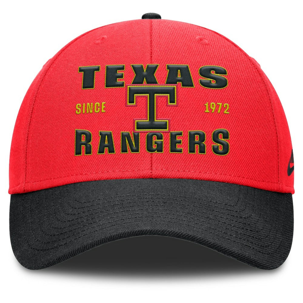 Texas Rangers Nike Neon 90s Rise Adjustable Hat Lifestyle