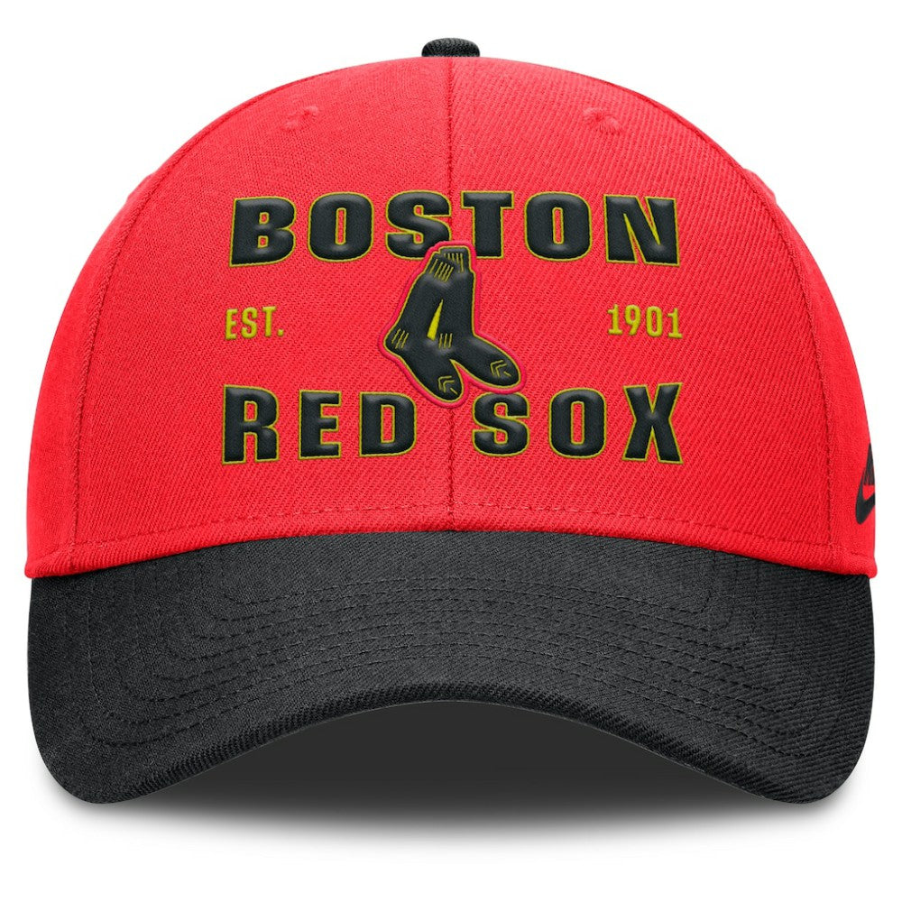 Boston Red Sox Nike Neon 90s Rise Adjustable Hat Lifestyle