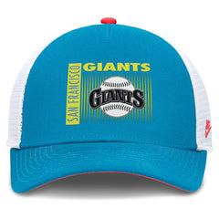 San Francisco Giants Nike Neon 90s Rise Structured Performance Adjustable Trucker Hat for sale