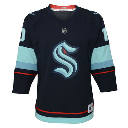 Matty Beniers Seattle Kraken Youth Alternate Replica Player Jersey - Navy | NHL Jerseys