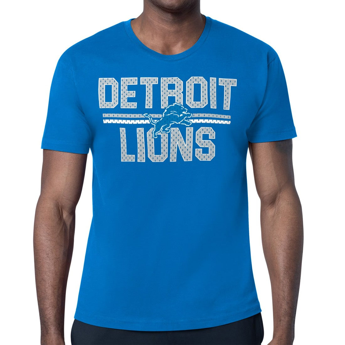 Detroit Lions Starter Retro Team Logo T-Shirt  Blue - NFL