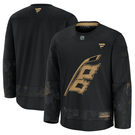 Carolina Hurricanes Fanatics 2024 Military Appreciation Practice Jersey - Black | NHL Jerseys
