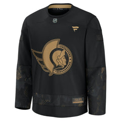 Ottawa Senators - Fanatics 2024 Military Appreciation Practice Jersey Black