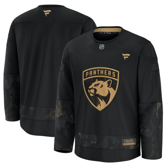 Florida Panthers Fanatics 2024 Military Appreciation Practice Jersey - Black | NHL Jerseys