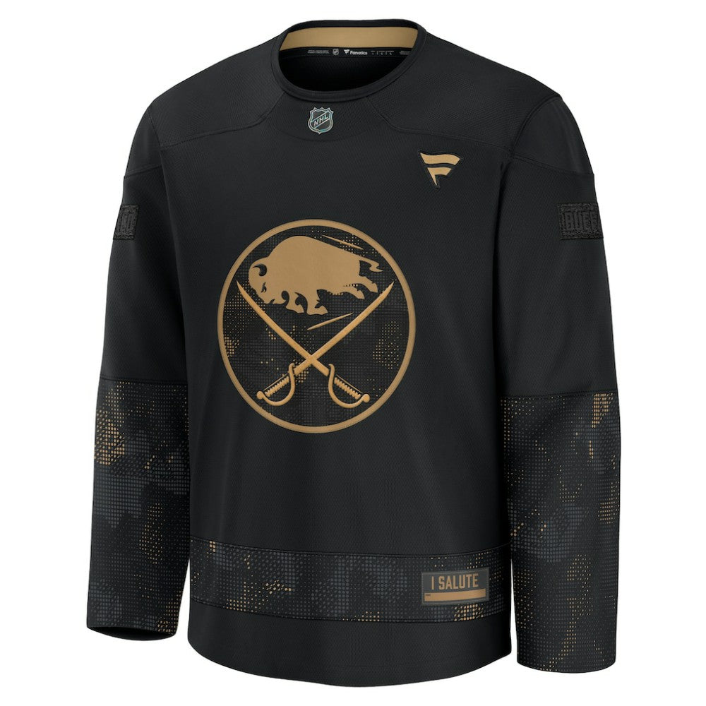 Buffalo Sabres - Fanatics 2024 Military Appreciation Practice Jersey Black
