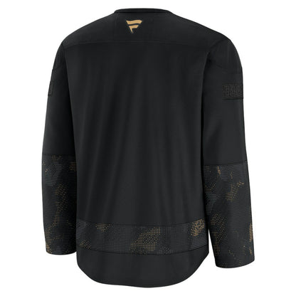 San Jose Sharks Fanatics 2024 Military Appreciation Practice Jersey - Black | NHL Jerseys