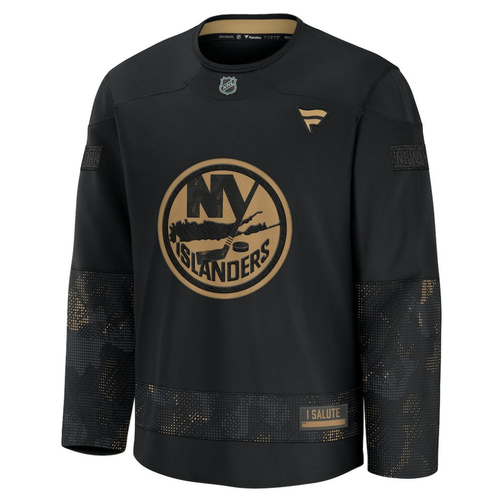 New York Islanders - Fanatics 2024 Military Appreciation Practice Jersey Black