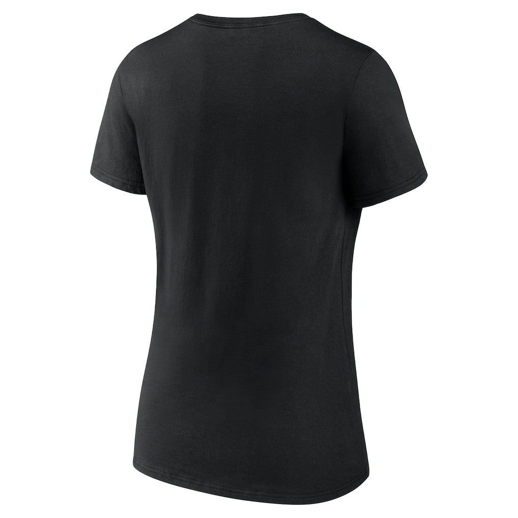 Jayden Daniels Washington Commanders Women's Play Motion T-Shirt Black - NFL