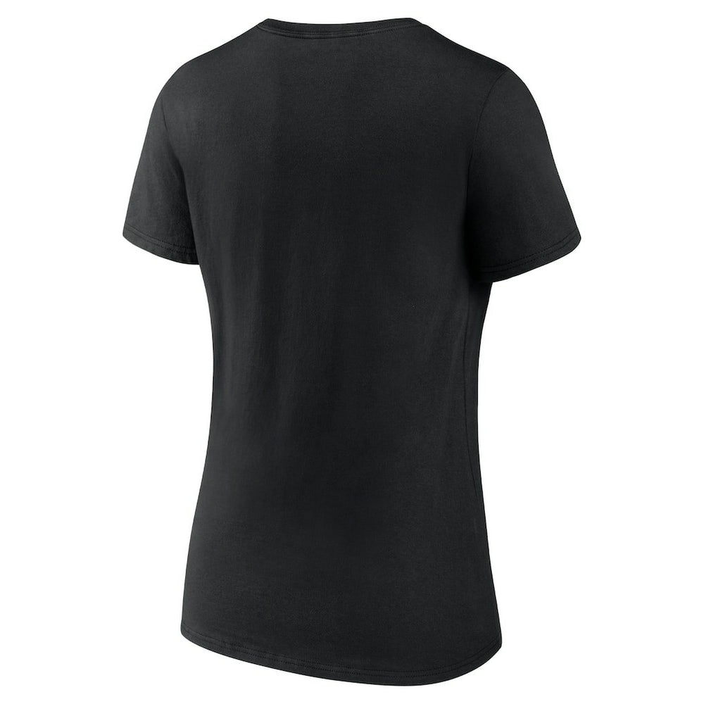 Jayden Daniels Washington Commanders Women's Play Motion T-Shirt Black - NFL