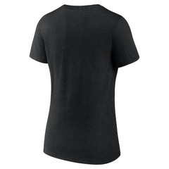 Jayden Daniels Washington Commanders Women's Play Motion T-Shirt Black - NFL