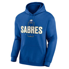 Buffalo Sabres - Personalized Name & Number Midfielder Pullover Hoodie Royal