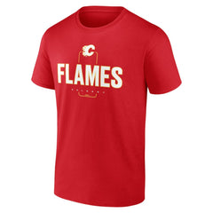 Calgary Flames - Personalized Name & Number Midfielder T-Shirt Red
