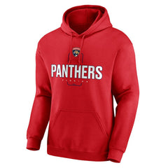 Florida Panthers - Personalized Name & Number Midfielder Pullover Hoodie Red
