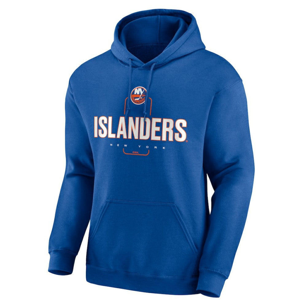 New York Islanders - Personalized Name & Number Midfielder Pullover Hoodie Royal