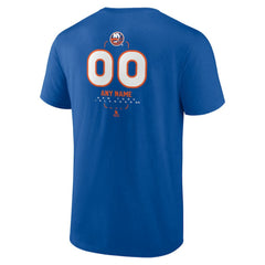 New York Islanders - Personalized Name & Number Midfielder T-Shirt Royal