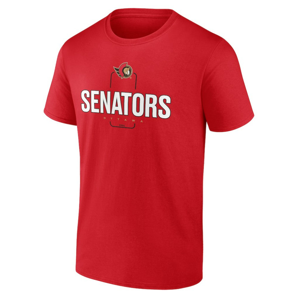 Ottawa Senators - Personalized Name & Number Midfielder T-Shirt Red