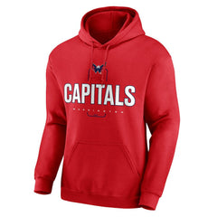 Washington Capitals Personalized Name & Number Midfielder Pullover Hoodie Red