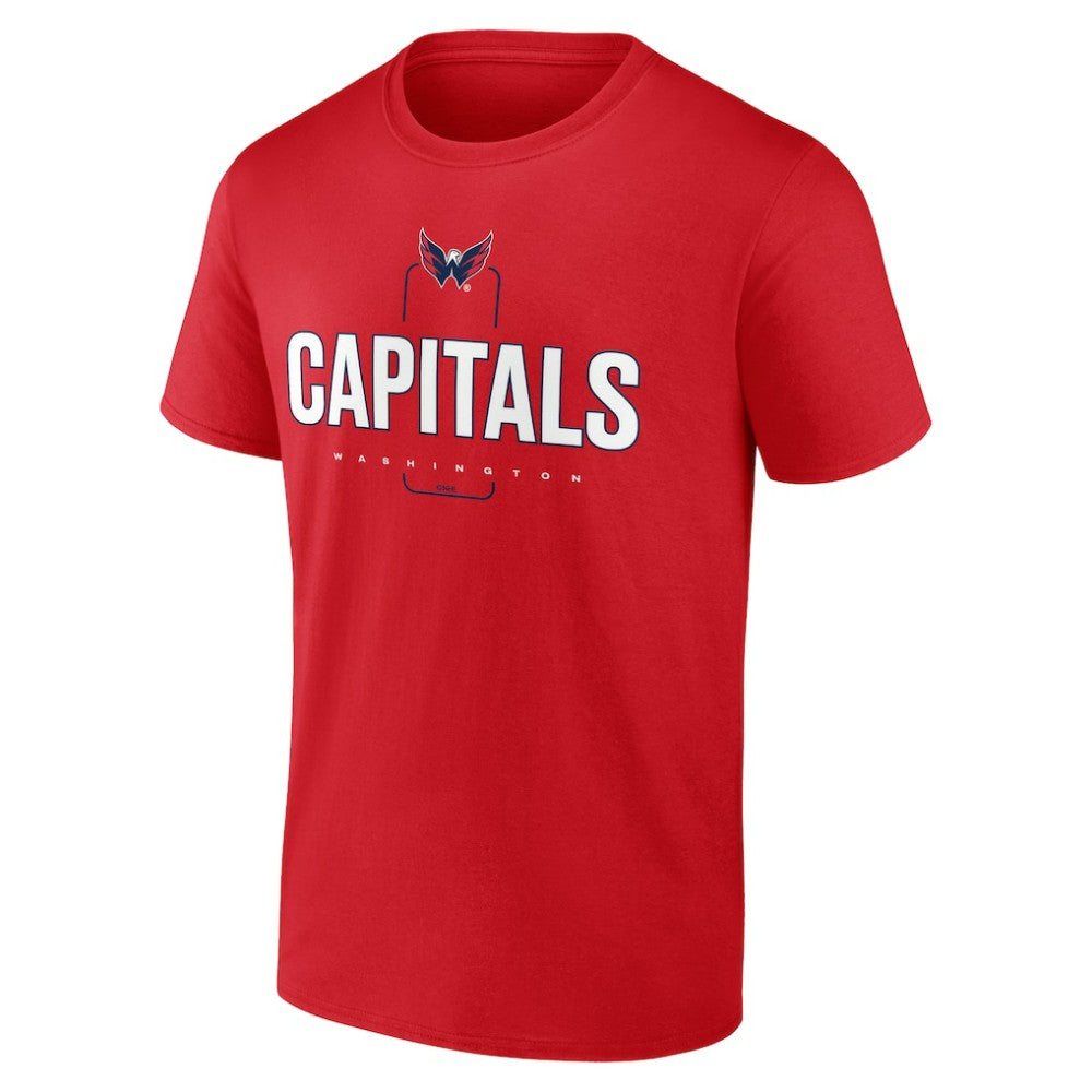Washington Capitals Personalized Name & Number Midfielder T-Shirt Red