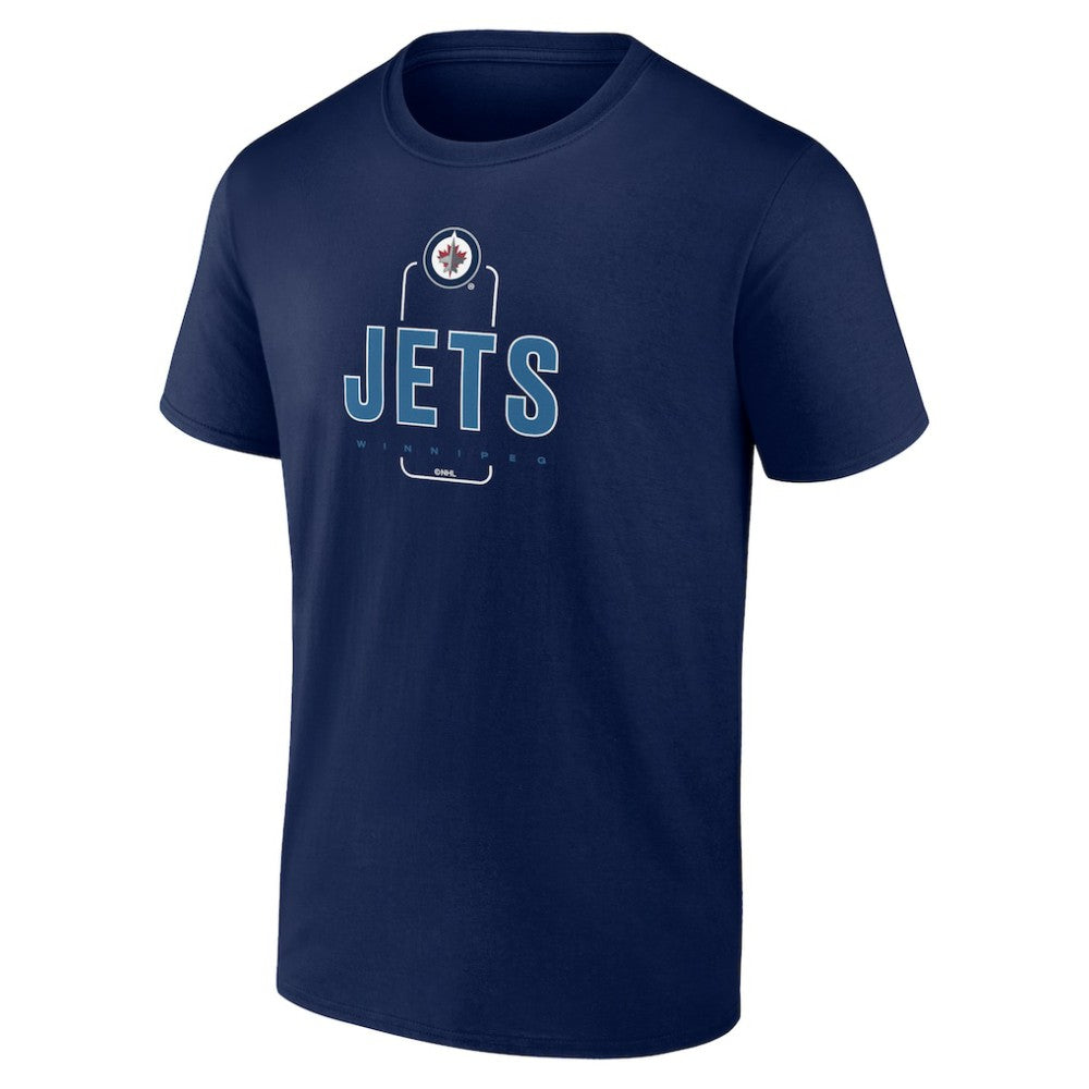 Winnipeg Jets - Personalized Name & Number Midfielder T-Shirt Navy