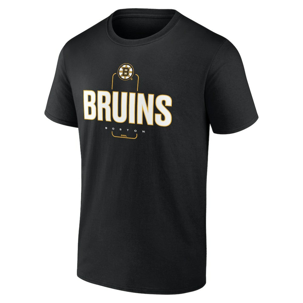 Boston Bruins Personalized Name & Number Midfielder T-Shirt Black