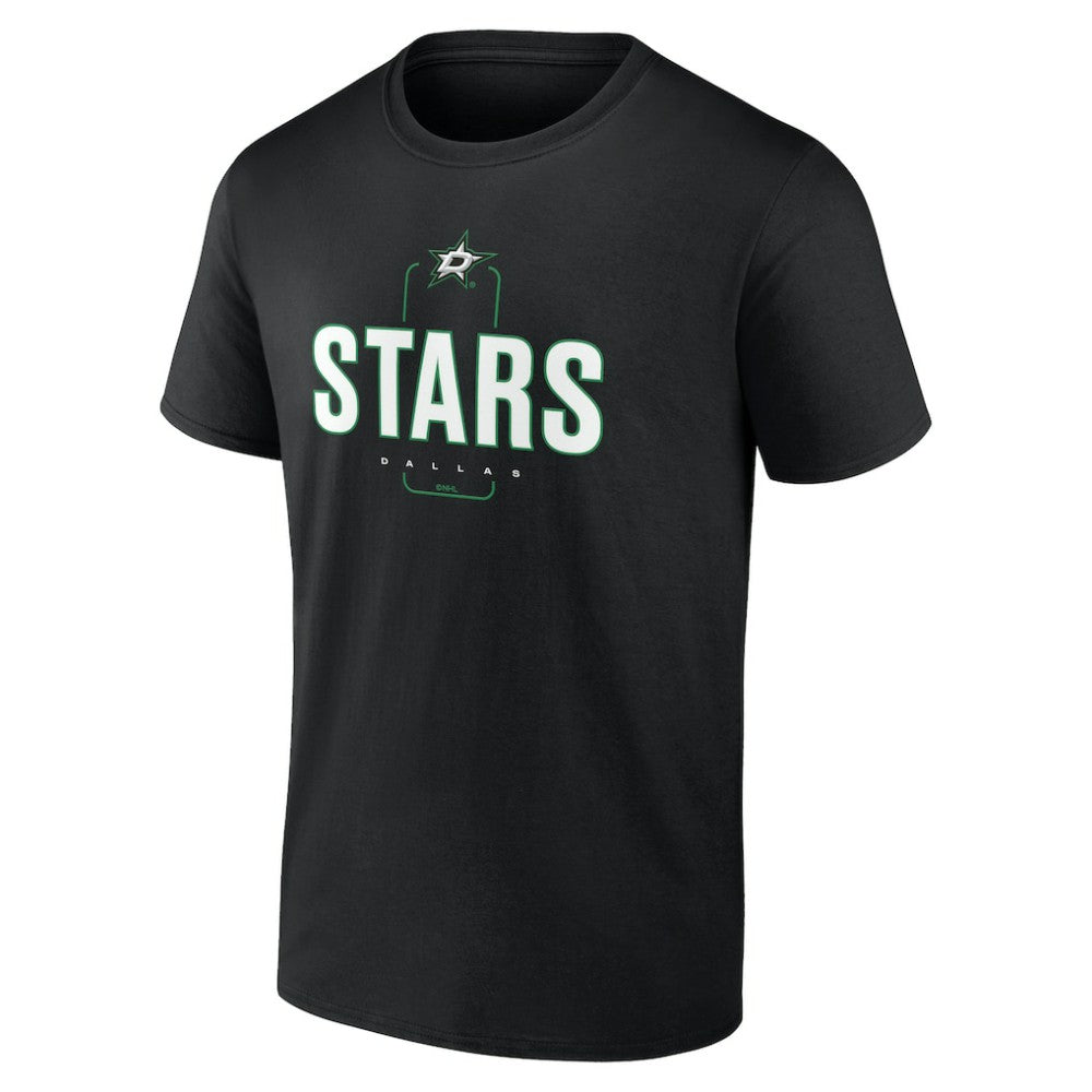 Dallas Stars - Personalized Name & Number Midfielder T-Shirt Black