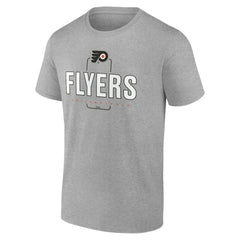 Philadelphia Flyers - Personalized Name & Number Midfielder T-Shirt Gray