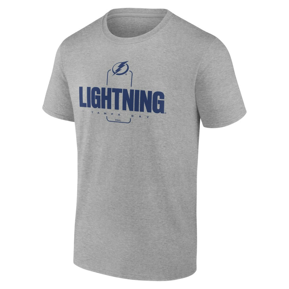 Tampa Bay Lightning - Personalized Name & Number Midfielder T-Shirt Gray