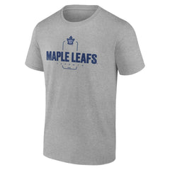 Toronto Maple Leafs - Personalized Name & Number Midfielder T-Shirt Gray