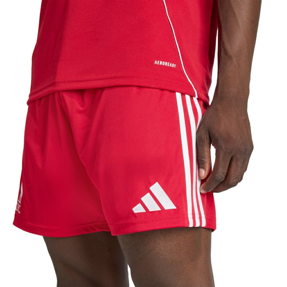 Adidas Liverpool 2025/26 Home AEROREADY Replica Shorts - Red