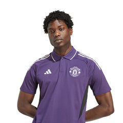 Adidas Manchester United 2025/26 Training Polo - Purple