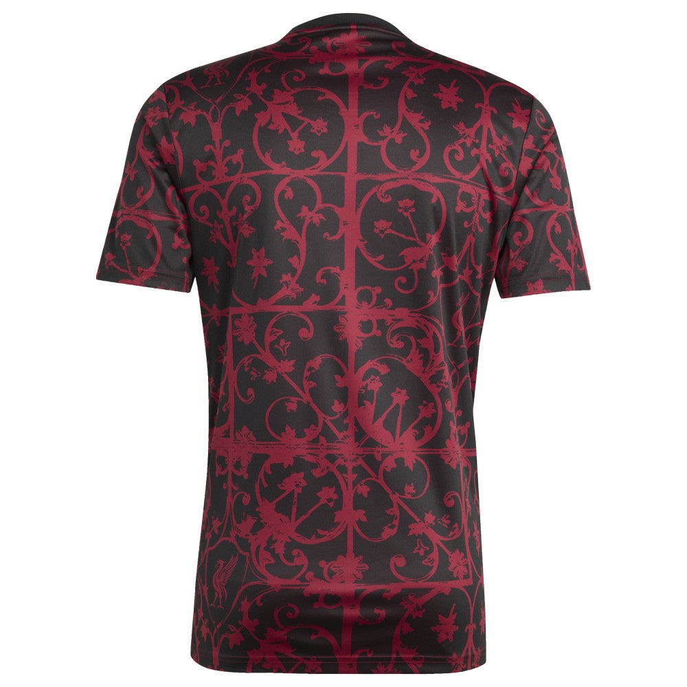 Adidas Liverpool 2025/26 AEROREADY Pre-Match Top - Black