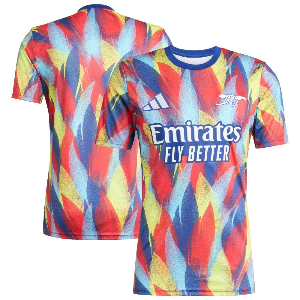 Adidas Arsenal 2025/26 AEROREADY Pre-Match Top - Blue