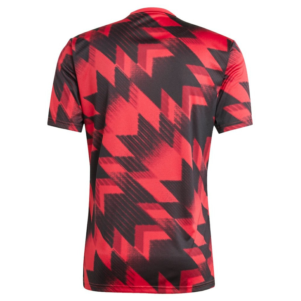 Adidas Manchester United 2025/26 AEROREADY Pre-Match Top - Red