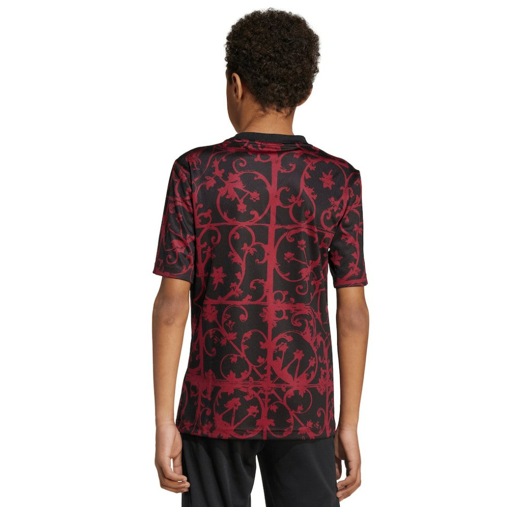 Adidas Liverpool Youth 2025/26 Pre-Match AEROREADY Top - Black