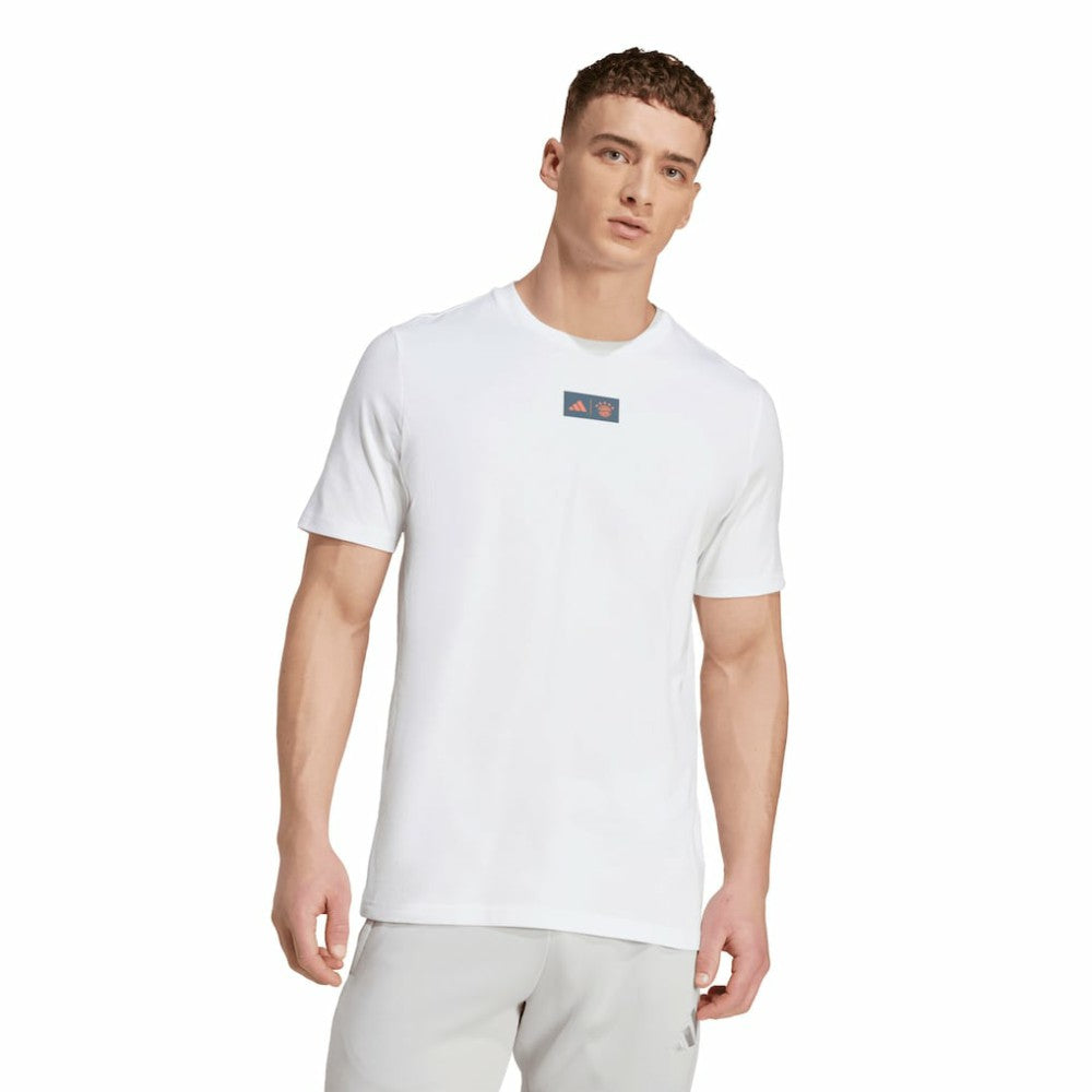 Adidas Bayern Munich Jerseys Hook T-Shirts - White